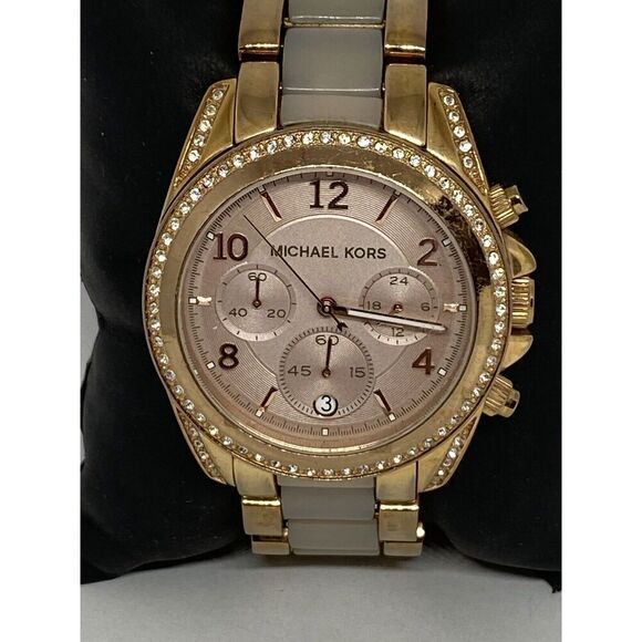 Michael Kors Blair MK5943 Women's Stainless Steel Analog Dial Quartz Watch JK714 - Picture 2 of 12